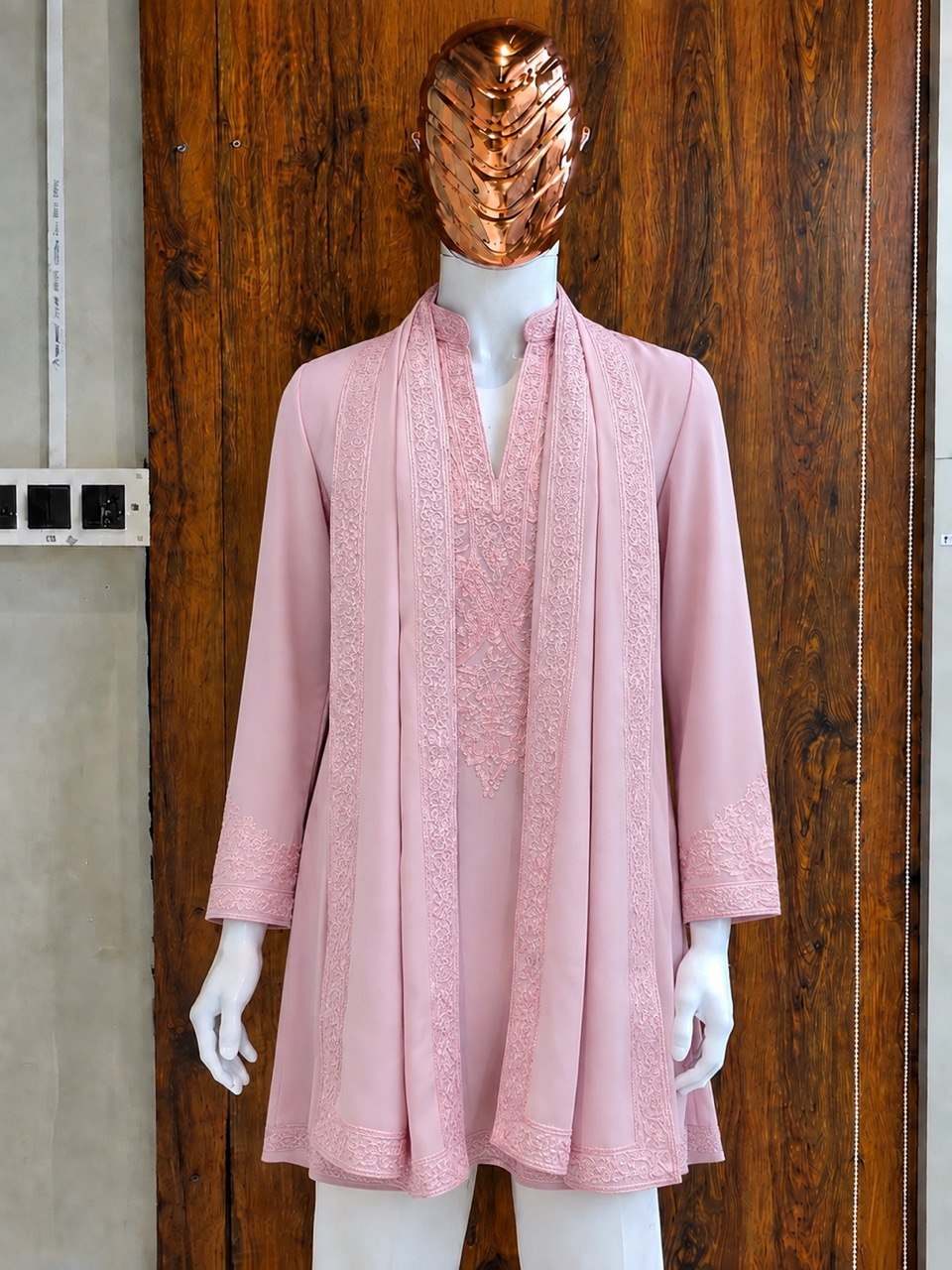 Dori Embroiderered Kurta Dupatta Set