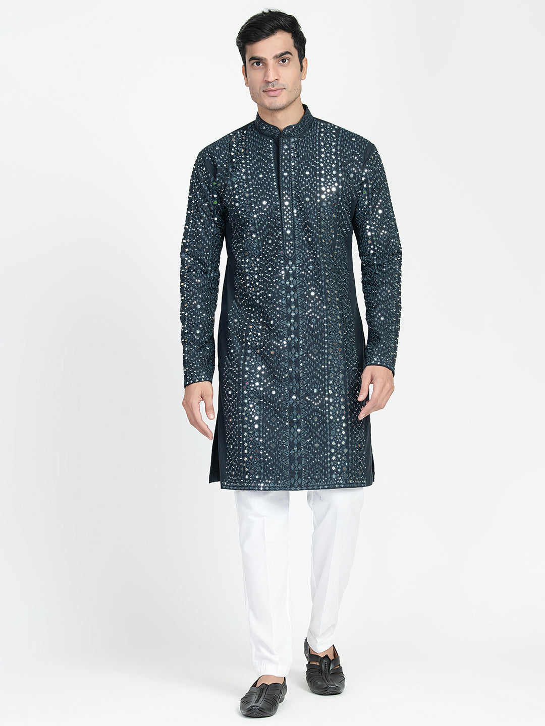 Heavy Real Glassworked Kurta Set