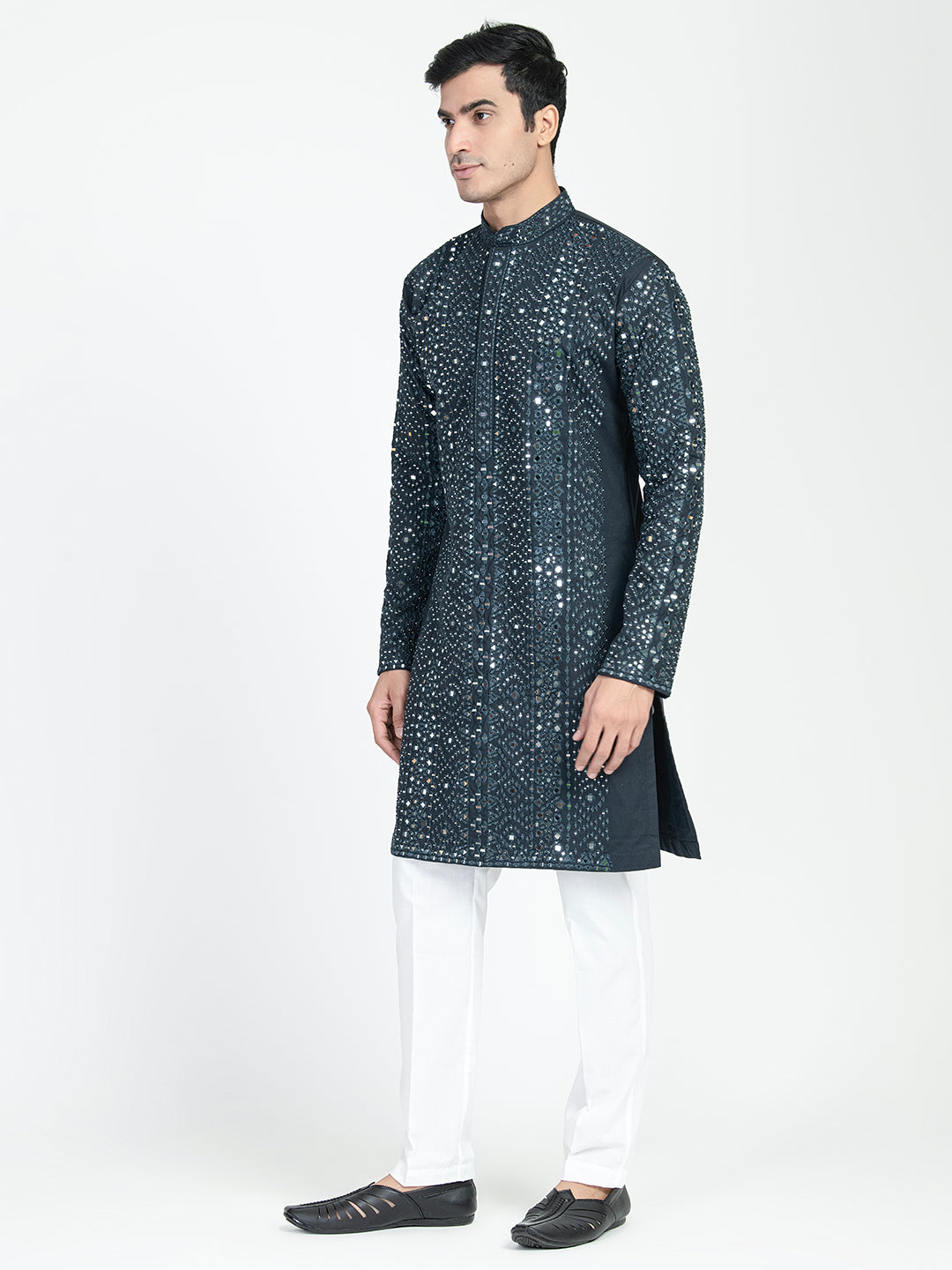 Heavy Real Glassworked Kurta Set