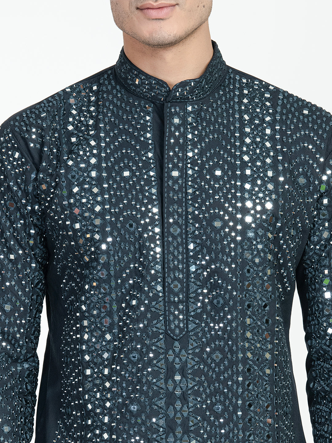 Heavy Real Glassworked Kurta Set