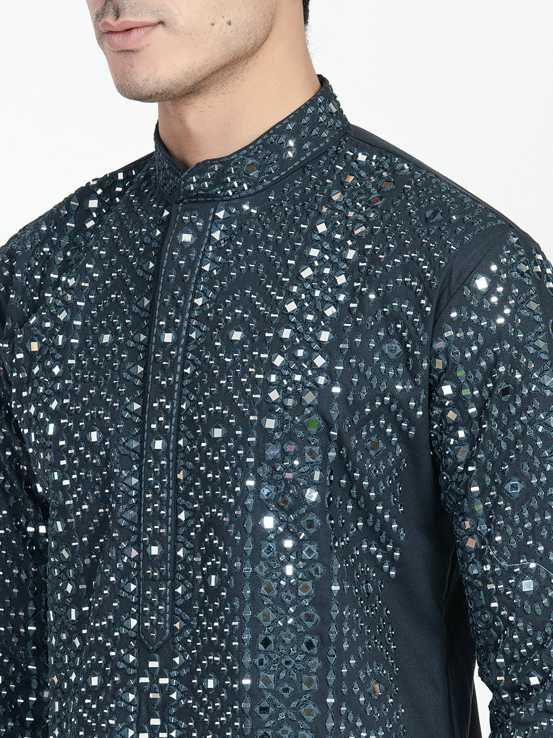 Heavy Real Glassworked Kurta Set