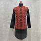 Kashmiri Embroidery Kurta Jacket Set