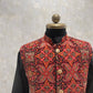 Kashmiri Embroidery Kurta Jacket Set