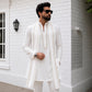 Hand Embroidered Short Kurta With Dupatta
