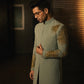 Hand Embroidered Applique Indowestern Set