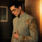 Hand Embroidered Applique Indowestern Set