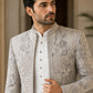 Mens Hand Embroidered Open Jodhpuri Set