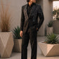 Hand Painted Tuxedo With Crystal Embellishments