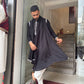 Threadwork Japaneese Kurta Set With Dupatta