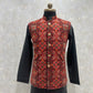 Kashmiri Embroidery Kurta Jacket Set