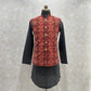 Kashmiri Embroidery Kurta Jacket Set