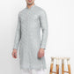 Lucknowi Sequins Worked Chikankari Kurta Set