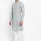 Lucknowi Sequins Worked Chikankari Kurta Set