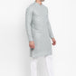 Lucknowi Sequins Worked Chikankari Kurta Set