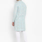 Lucknowi Sequins Worked Chikankari Kurta Set