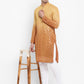 Ombre Effect Mirrorwork Kurta Set