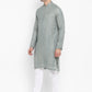 Lucknowi Sequins Worked Chikankari Kurta Set