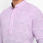 Ombre Dyed Chikankari Kurta Set