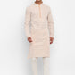 Lucknowi Embroidery Kurta Set With Sequins