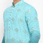 Ombre Dyed Chikankari Kurta Set