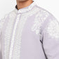 Hand Embroidered Pearlwork Kurta Set