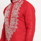 Handwork Placement Embroidery Kurta Set