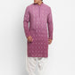 Ombre Dyed Chikankari Kurta Salwar Set