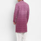 Ombre Dyed Chikankari Kurta Salwar Set