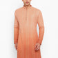 Ombre Dyed Chikankari Kurta Set