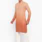 Ombre Dyed Chikankari Kurta Set