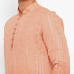 Ombre Dyed Chikankari Kurta Set