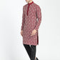 Formal Thread Embroidery Multicolored Kurta Set