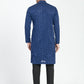 Mens Crown Designed Sequins Work Kurta Set