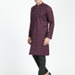 Formal Thread Embroidery Multicolored Kurta Set