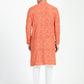 Lucknowi Sequins Worked Chikankari Kurta Set