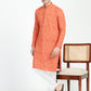 Lucknowi Sequins Worked Chikankari Kurta Set