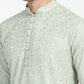 Floral Chikankari Embroidery Kurta Set