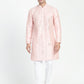 Real Glass Intricate Threadwork Kurta Set