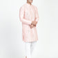 Real Glass Intricate Threadwork Kurta Set