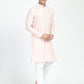 Lucknowi Sequins Worked Chikankari Kurta Set