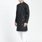 Real Glass Intricate Threadwork Kurta Set