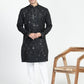 Real Glass Intricate Threadwork Kurta Set