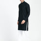 Black Sequins Work Chikankari Kurta Set