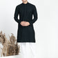 Black Sequins Work Chikankari Kurta Set