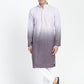 Ombre Effect Chikankari Embroidery Kurta Set