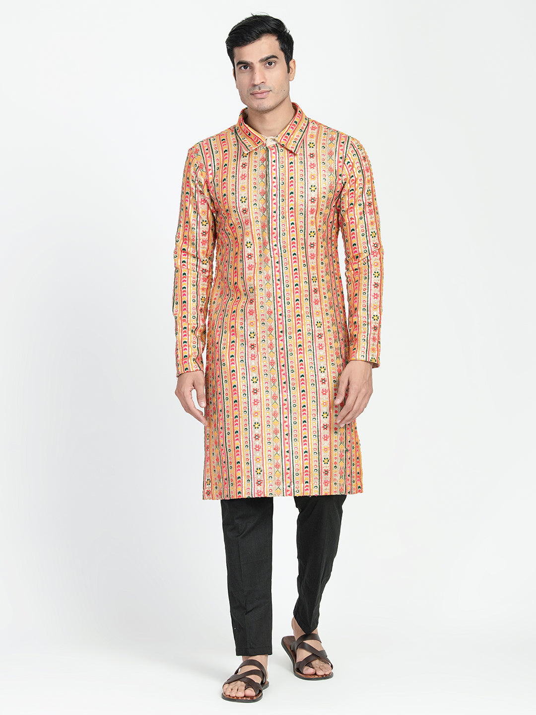 Rajasthani Multicolored Kurta Set