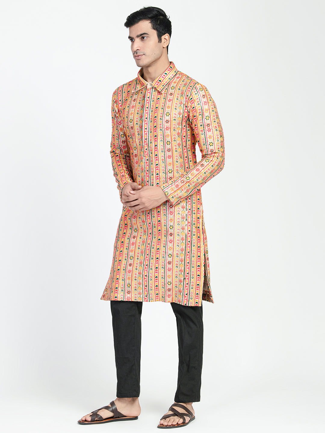 Rajasthani Multicolored Kurta Set