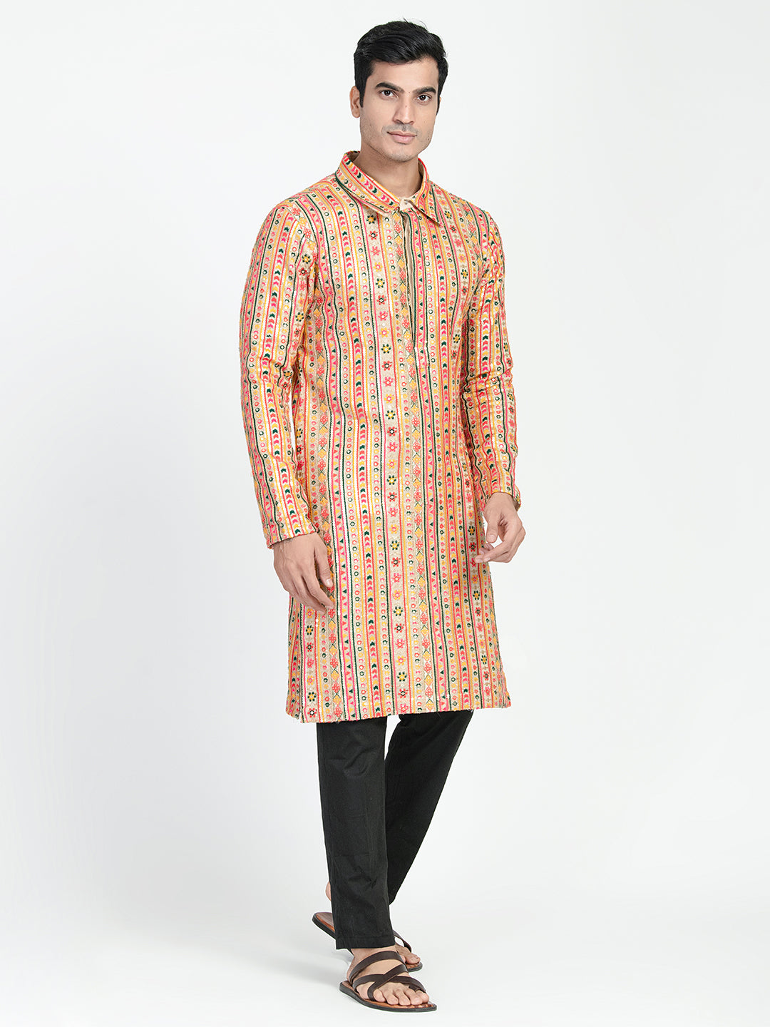 Rajasthani Multicolored Kurta Set