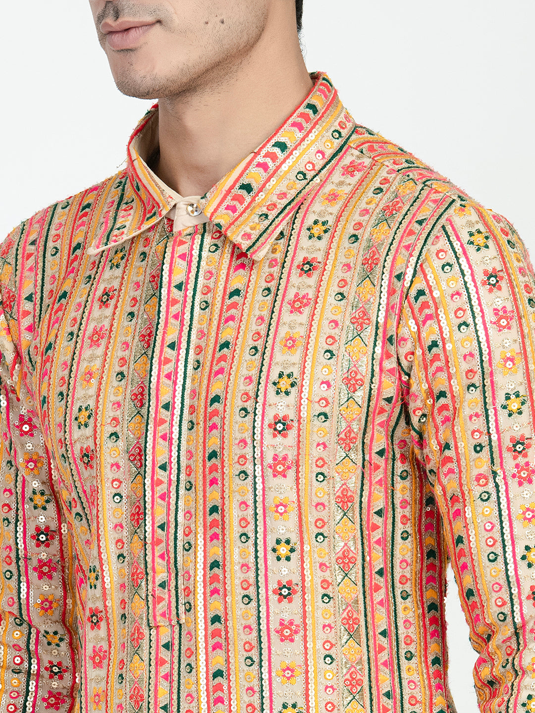 Rajasthani Multicolored Kurta Set