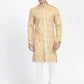 Full Buttoned Multicolored Kurta Set